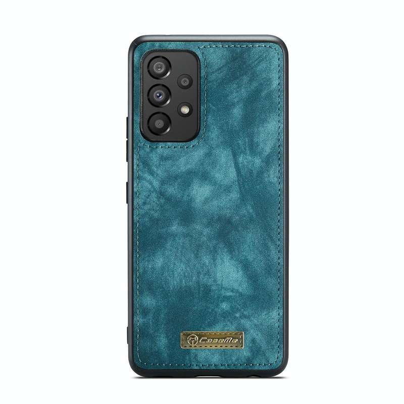 For Samsung Galaxy A53 5G CaseMe-008 Detachable Multifunctional Horizontal Flip Leather Case(Green)