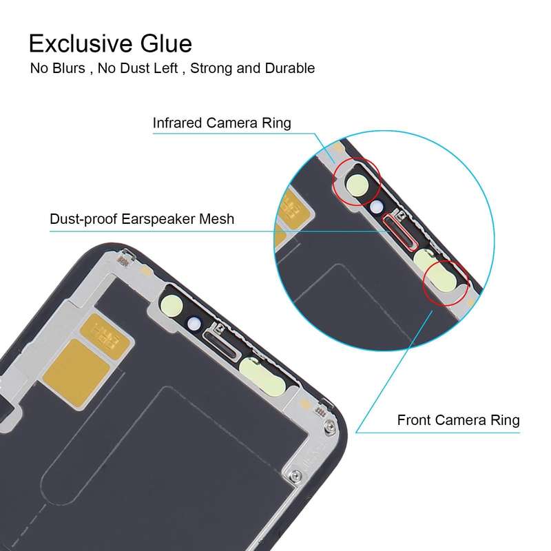 Soft OLED LCD Screen For iPhone 11 Pro with Digitizer Full Assembly
