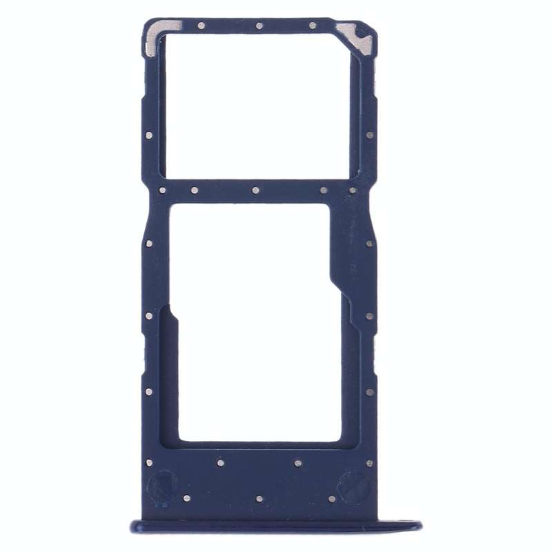 SIM Card Tray + SIM Card Tray / Micro SD Card Tray for Huawei Honor 20i (Blue)