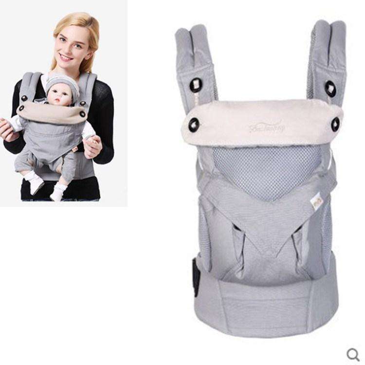 Four Seasons Multifunctional Baby Carrier(Breathable Space Gray)