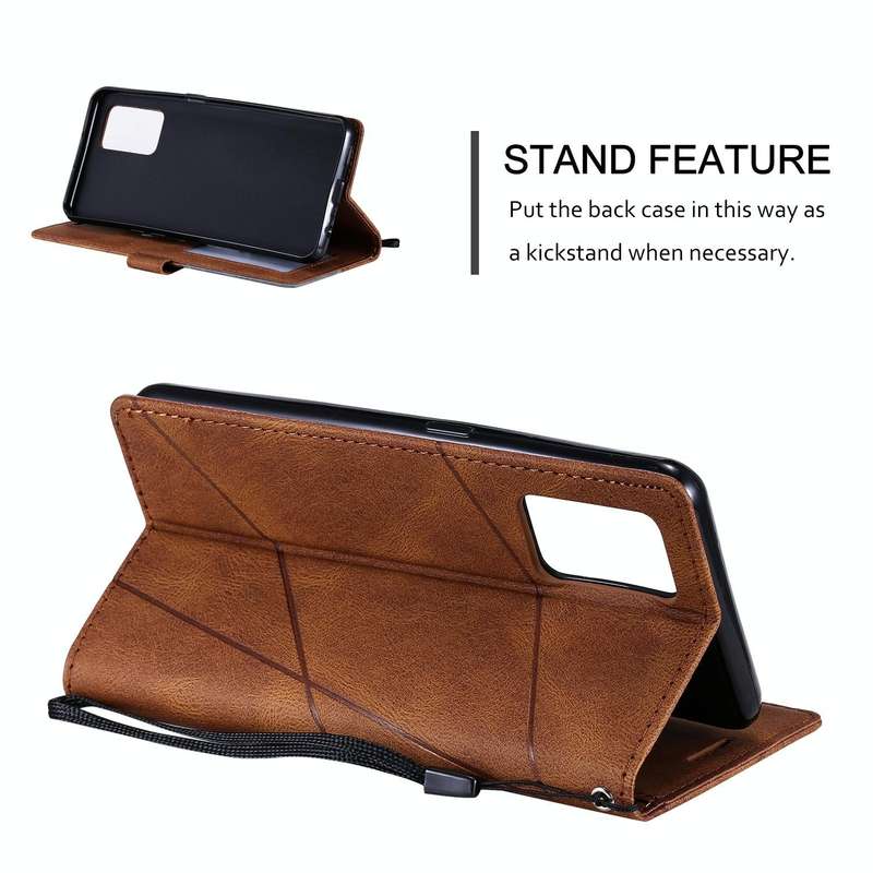 For OPPO A74 4G / F19 Skin Feel Splicing Horizontal Flip Leather Case with Holder & Card Slots & ...