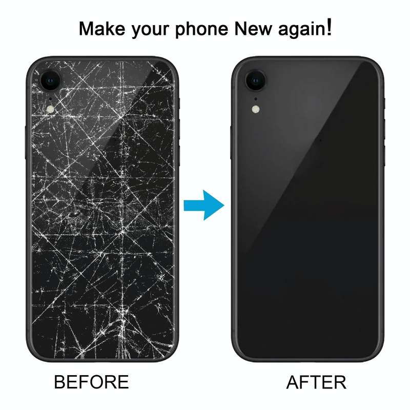 Back Cover with Appearance Imitation of iP15 Pro for iPhone XR(Blue)