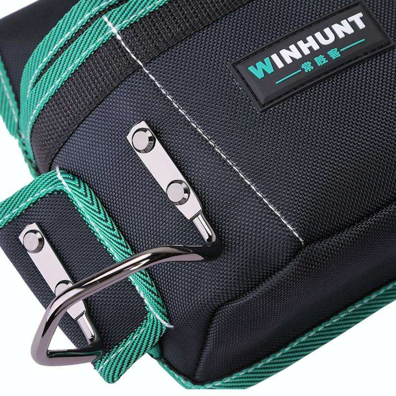 WINHUNT Multifunctional Canvas Electrician Tool Durable Storage Bag, Series: WH144