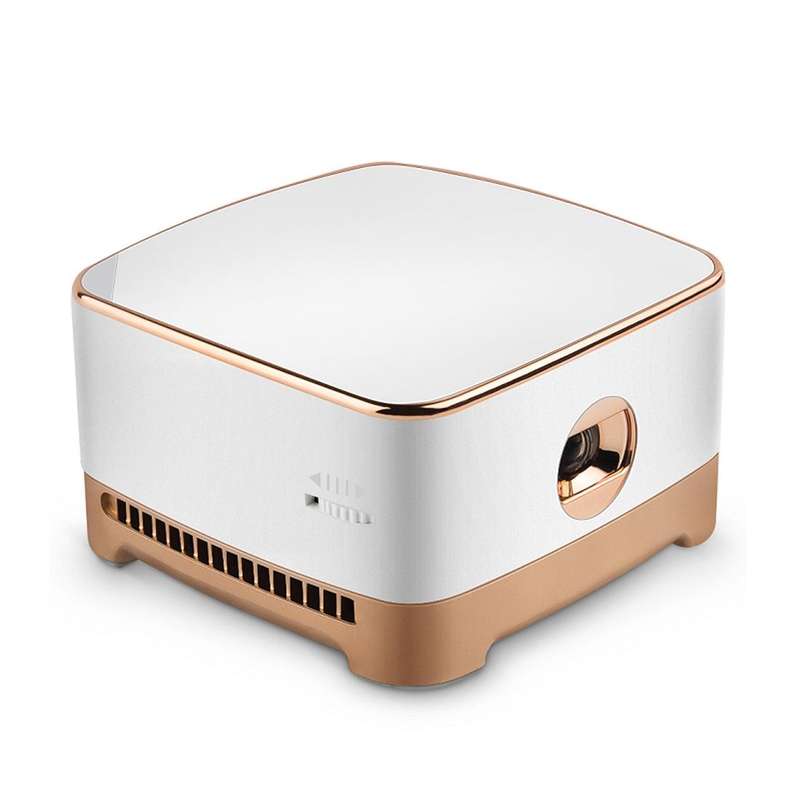 P07-D Mini 50 Lumens Android Home Theater Bluetooth LED Projector with Remote Control, Support Mi...
