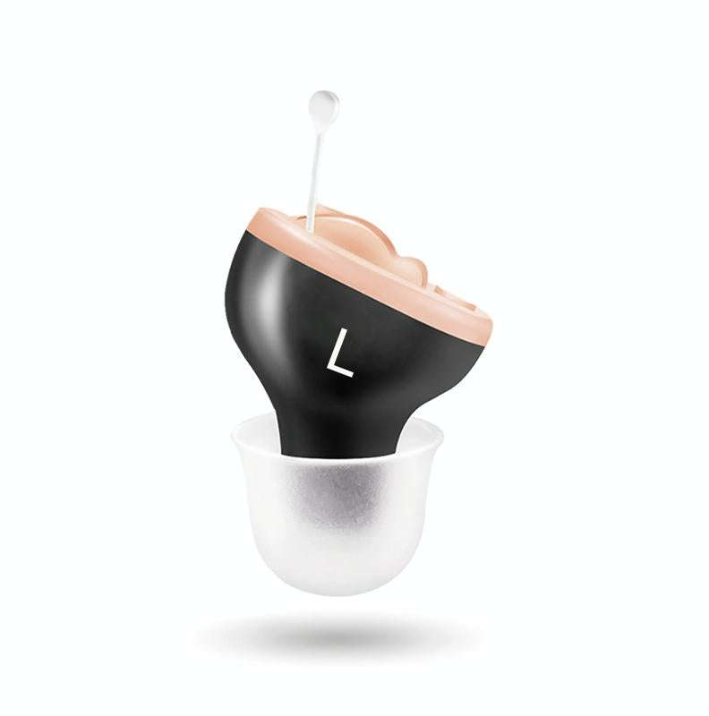 Z-20 In-Ear Hearing Aid Digital Noise Canceling Sound Amplifier(Left Ear Black)