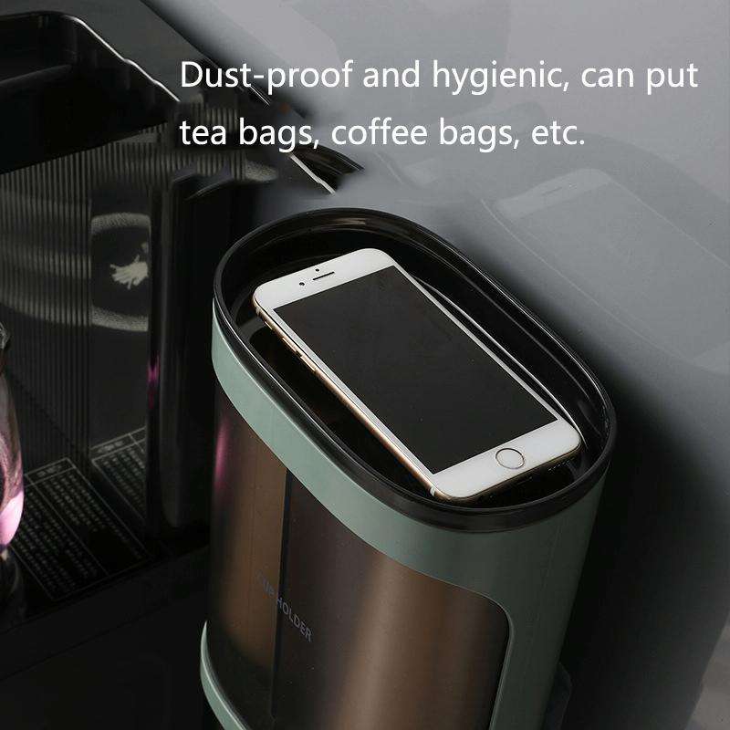 Wall-Mounted Disposable Cup Remover Punch-Free Cup Holder Home Office Convenient Cup Holder, Colo...