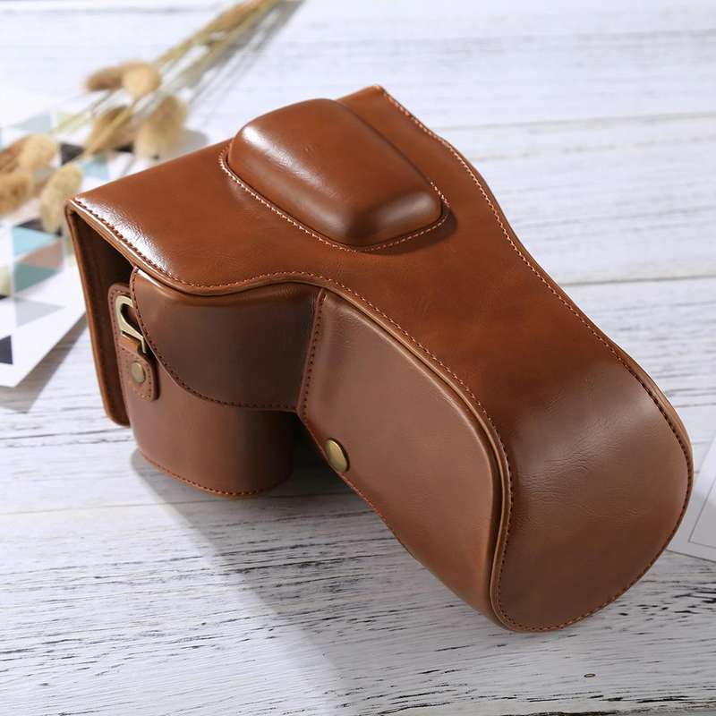 Full Body Camera PU Leather Case Bag for Nikon D5300 / D5200 / D5100 (18-55mm / 18-105mm / 18-140...