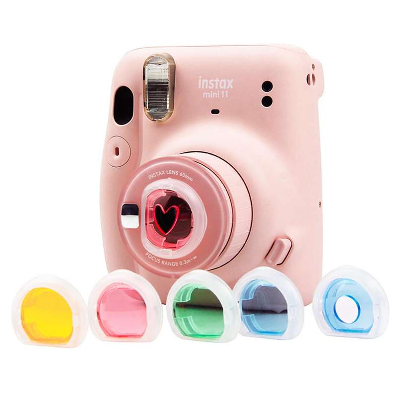 6 PCS / Set Jelly Six Colors Camera Filter for Fujifilm Instax mini 11