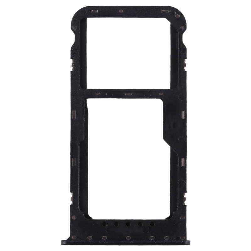 SIM Card Tray + SIM Card Tray / Micro SD Card Tray for Huawei Honor V9 Play (Black)