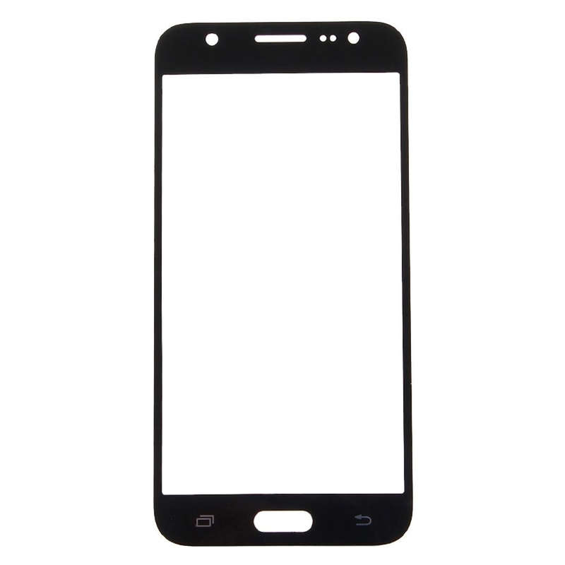 For Samsung Galaxy J7 / J700 10pcs Front Screen Outer Glass Lens (Black)