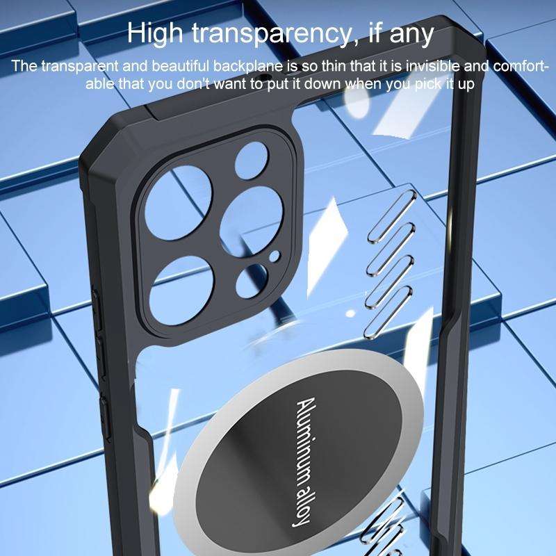 For iPhone 14 Pro Max Gaming Cooling Phone Case(Black)