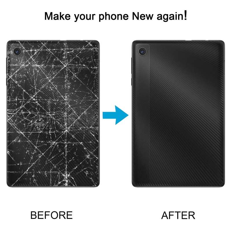 For TCL Tab 8 4G Original Battery Back Cover(Black)
