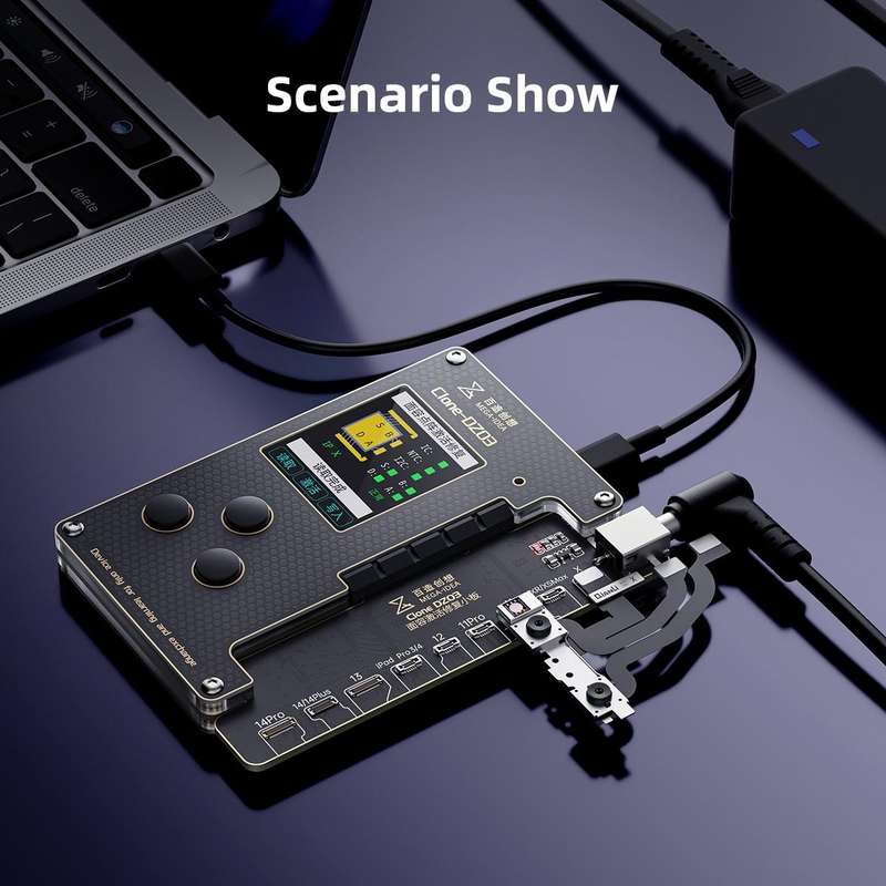 MEGA-IDEA Clone DZ03 Battery Activation & Face ID Dot Matrix Programmer for iPhone 8-14 Pro Max, ...