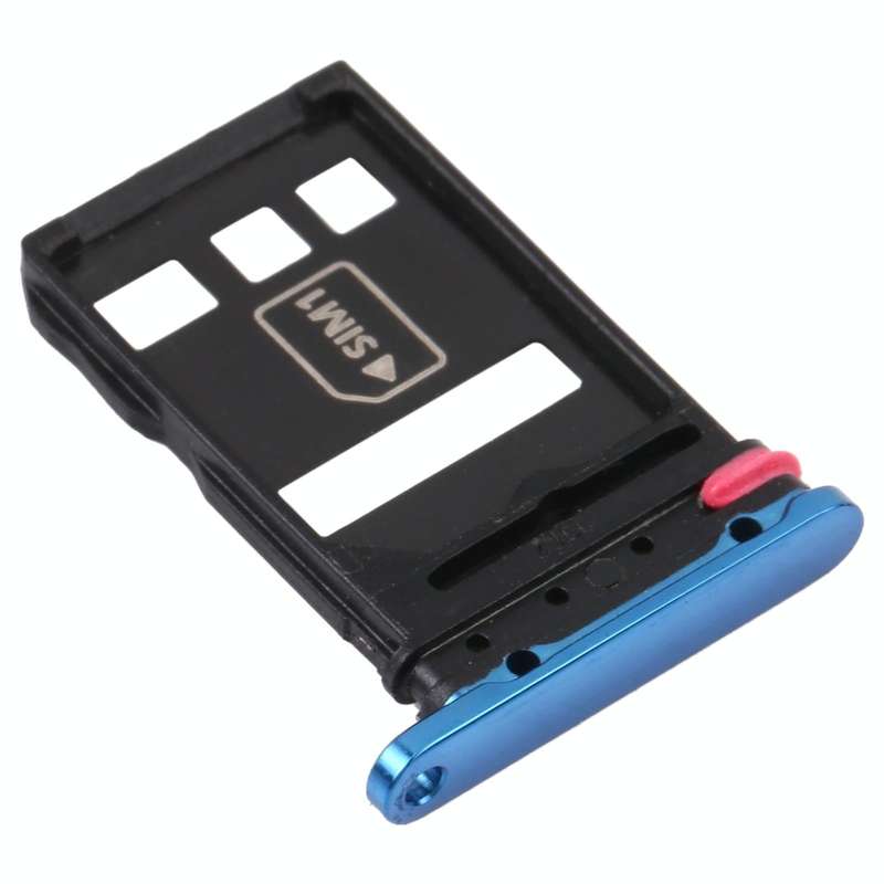 SIM Card Tray + NM Card Tray for Huawei P40 Pro (Blue)