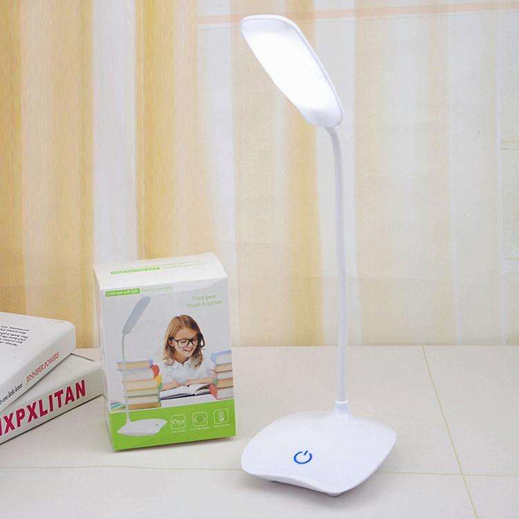 Eye Protection Bedroom Bedside LED Table Lamp(White)