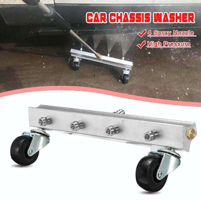 Car Body Chassis Car High Pressure Washing Machine Car Bottom Water Washing Machine 4 Nozzle Clea...