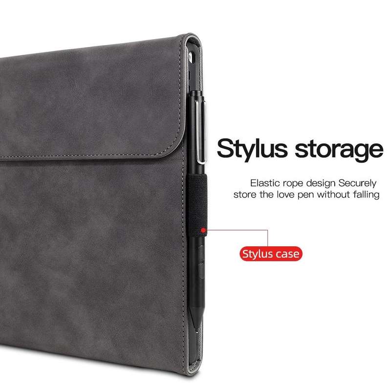 For Microsoft Surface Go 3 / 2 / 1 Sheepskin All-Inclusive Shockproof Protective Case with Power ...