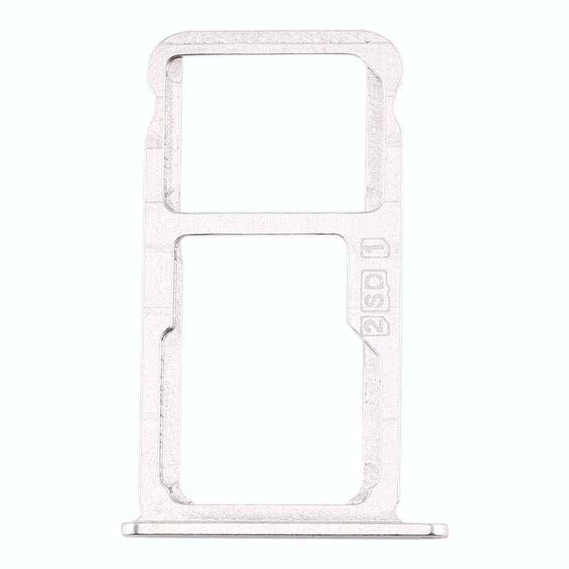 SIM Card Tray + SIM Card Tray / Micro SD Card Tray for Nokia  X7 / 8.1 / 7.1 Plus / TA-1131(Silver)
