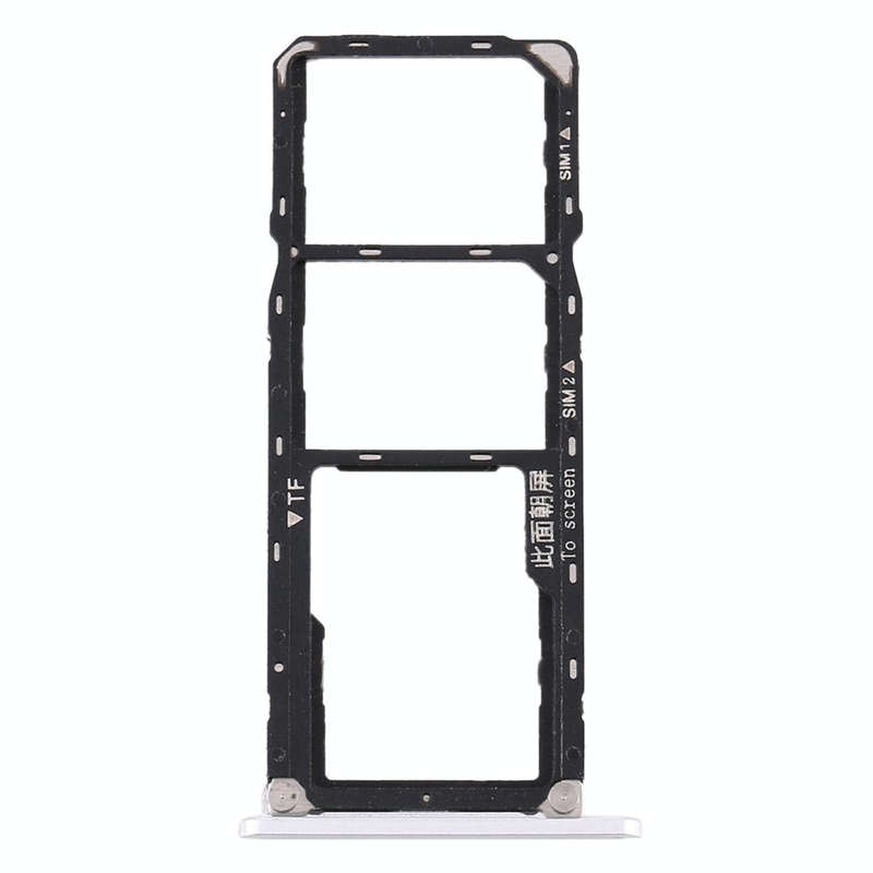 SIM Card Tray + SIM Card Tray + Micro SD Card Tray for Huawei Enjoy Max (Silver)