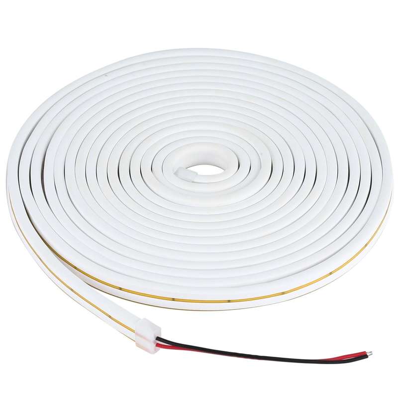 CJ-1206 12V 6A 5m IP65 Waterproof Silicone Neon LED Strip Light(Yellow)