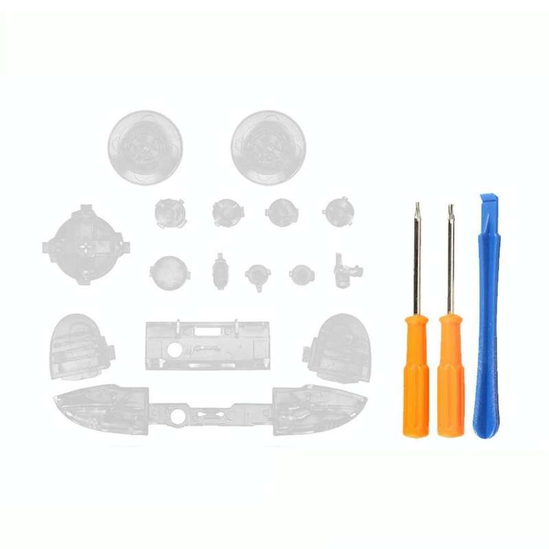 For Xbox Series X Controller Thumbstick LB RB Bumpers Trigger Buttons With Screwdriver Accessorie...