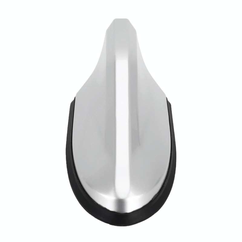 Universal Car Antenna Aerial Shark Fin Radio Signal (Silver)
