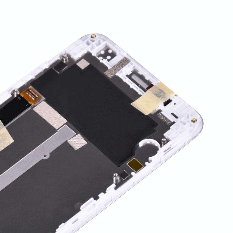OEM LCD Screen for Lenovo Vibe C A2020 A2020a40 Digitizer Full Assembly with Frame (White)