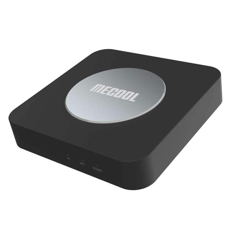 MECOOL KM2 Plus 4K Smart TV BOX Android 11.0 Media Player with Remote Control, Amlogic S905X2 Qua...