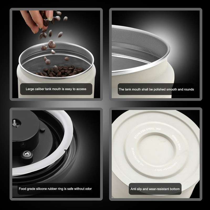 Kacheeg Sealing Can Pressed Vacuum Coffee Bean Tea Cans, Capacity: 750ml
