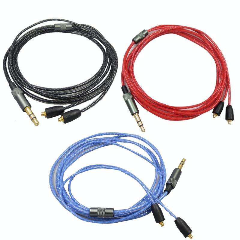 For Shure MMCX / SE215 / SE425 / SE535 / SE846 / UE900 / Waston Headset Cable(Black)
