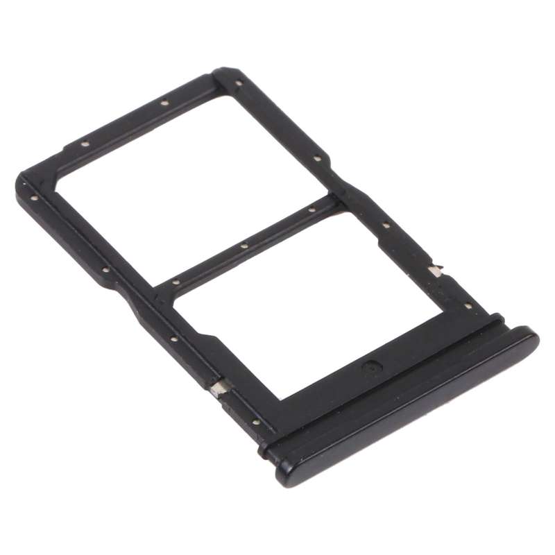 SIM Card Tray + NM Card Tray for Huawei P Smart S (Black)