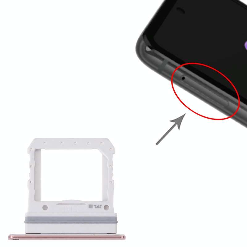 For Samsung Galaxy Z Flip 5G SM-F707B Original SIM Card Tray (Gold)