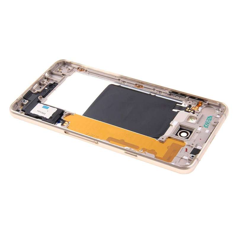 For Galaxy A7 (2016) / A7100  Middle Frame Bezel(Gold)