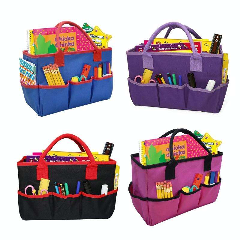 Teacher Stationery Storage Bag Gardening And Pruning Tool Bag(Plum Red)