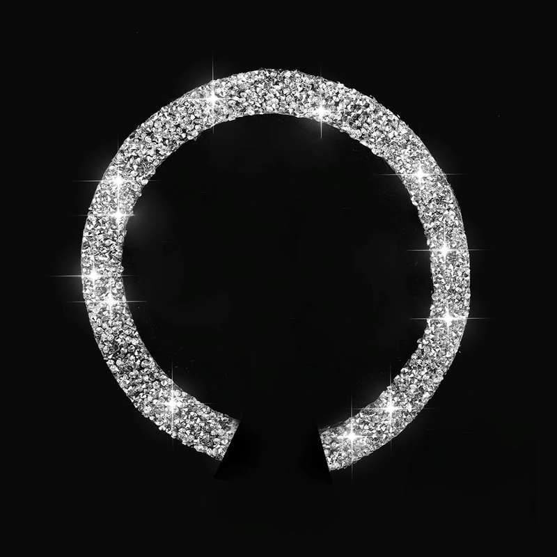 For BMW Mini R55 / R56 Car Steering Wheel R Chassis Diamond Decoration Sticker