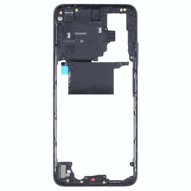 Original Middle Frame Bezel Plate for Xiaomi Poco M4 Pro 4G MZB0B5VIN(Black)