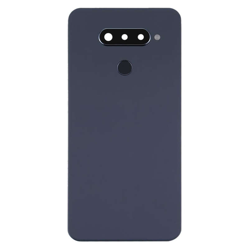 Original Battery Back Cover with Camera Lens Cover for LG Q70 / LM-Q730N(KR Version)(Black)