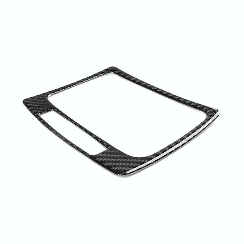 5 PCS Car Carbon Fiber Left Drive Gear Position Panel Decorative Sticker for Mercedes-Benz W204 2...