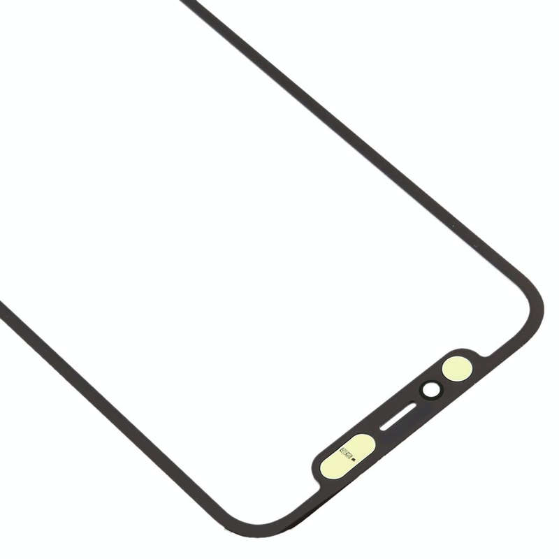 Front Screen Outer Glass Lens + OCA Optically Clear Adhesive for iPhone 11 Pro Max(Black)