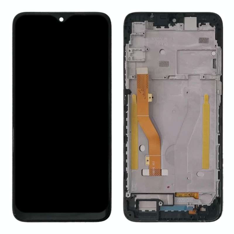 LCD Screen and Digitizer Full Assembly With Frame for Alcatel 1SE 2020 OT5030 5030 5030D 5030F(Bl...