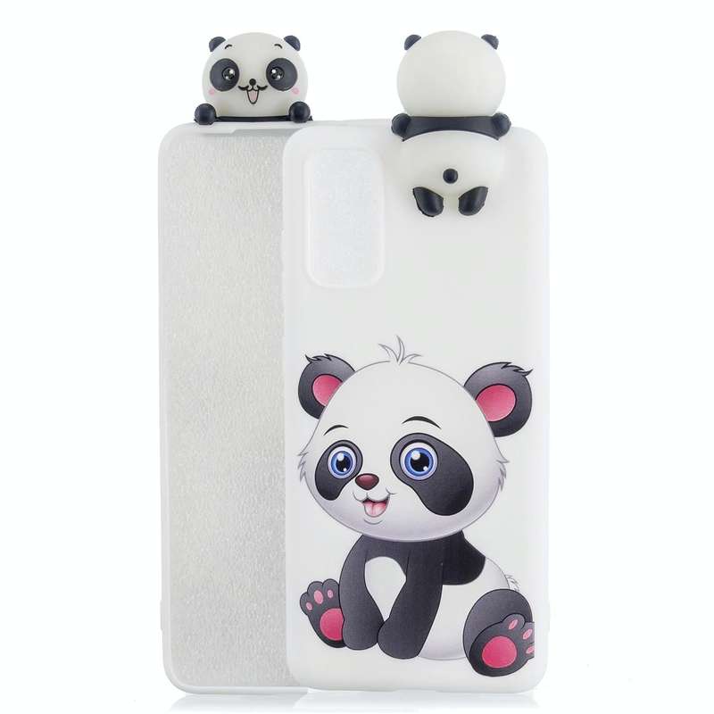 For Samsung Galaxy A53 5G Shockproof Cartoon TPU Phone Case(Panda)