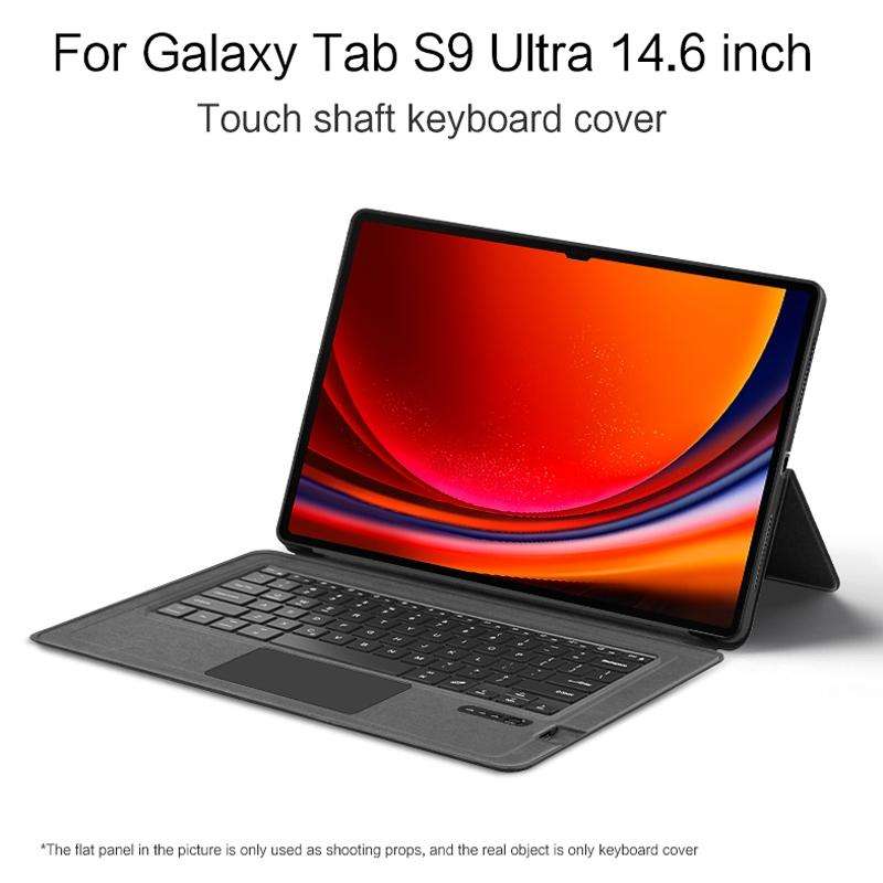 For Samsung Galaxy Tab S9 Ultra 14.6-Inch X910/X916 Touchpad Keyboard Case, Spec: Keyboard Case a...