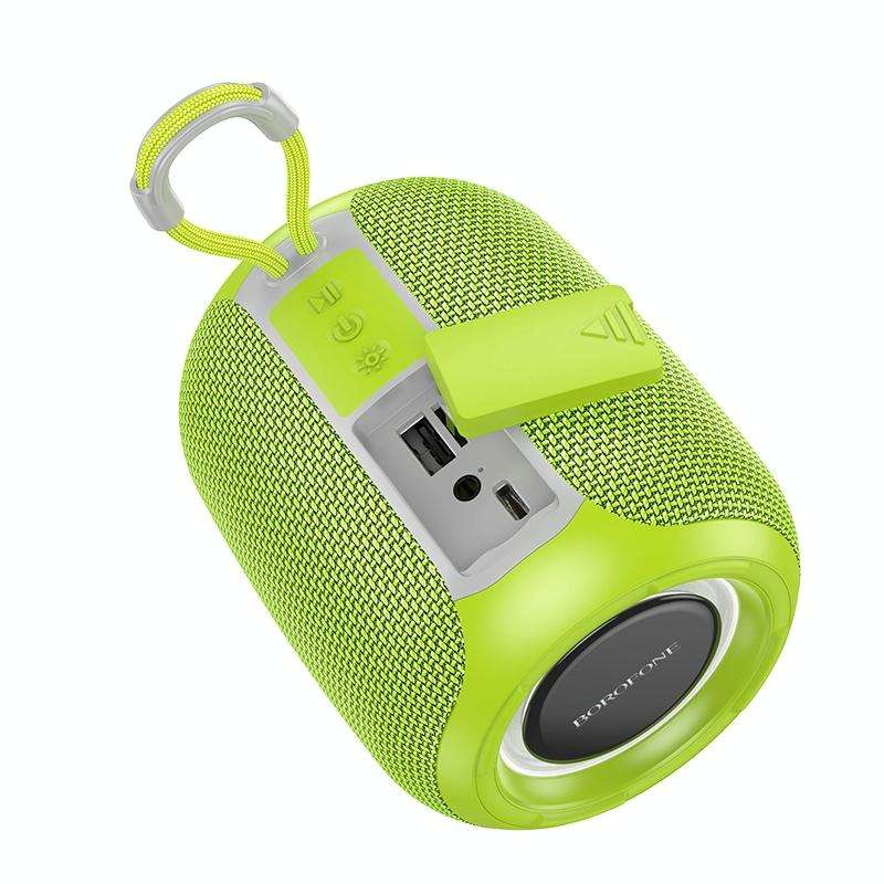 BOROFONE BR36 Lucy Sports TWS Bluetooth 5.3 Speaker Support TF Card / FM(Black)