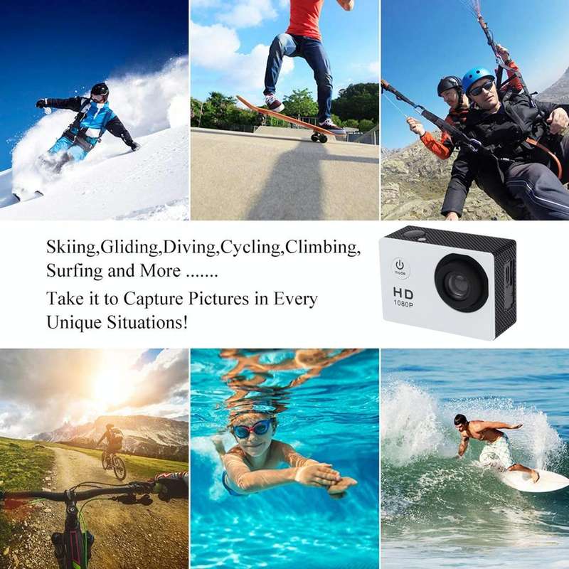 SJ4000 Full HD 1080P 2.0 inch LCD Sports Camcorder DV with Waterproof Case, Generalplus 6624, 30m...