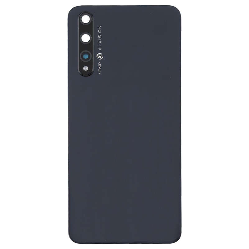 Battery Back Cover with Camera Lens for Huawei Honor 20S(Black)