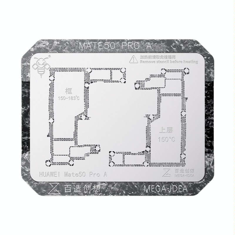 For Huawei Mate 50 Pro A Qianli Mega-idea Multi-functional Middle Frame Positioning BGA Reballing...