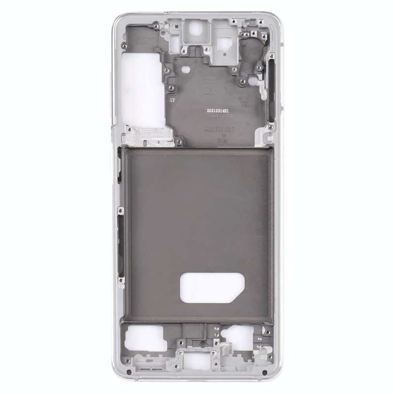 For Samsung Galaxy S21 5G SM-G991B Middle Frame Bezel Plate (Silver)