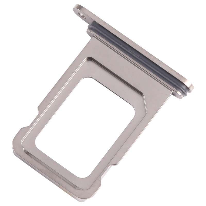 For iPhone 15 Pro Max SIM + SIM Card Tray (Titanium Color)