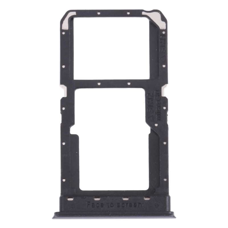 For OPPO K7X / Realme V5 / Realme Q2 PERM00 SIM Card Tray + SIM Card Tray / Micro SD Card Tray (B...