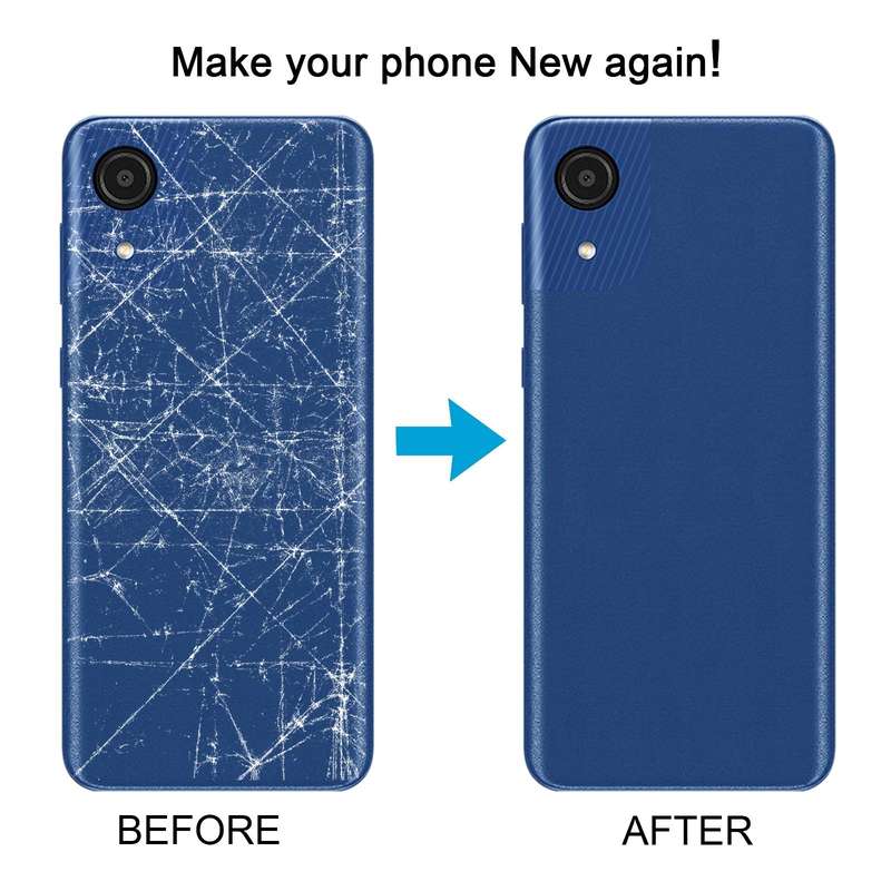 For Samsung Galaxy A03 Core SM-A032F Original Battery Back Cover(Black)